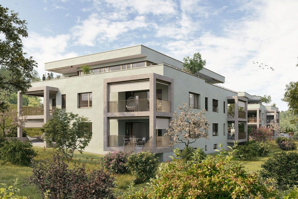 Schöner wohnen in Münchenstein. Nachhaltig und energieeffizient. - Projekt LoogGarten Münchenstein