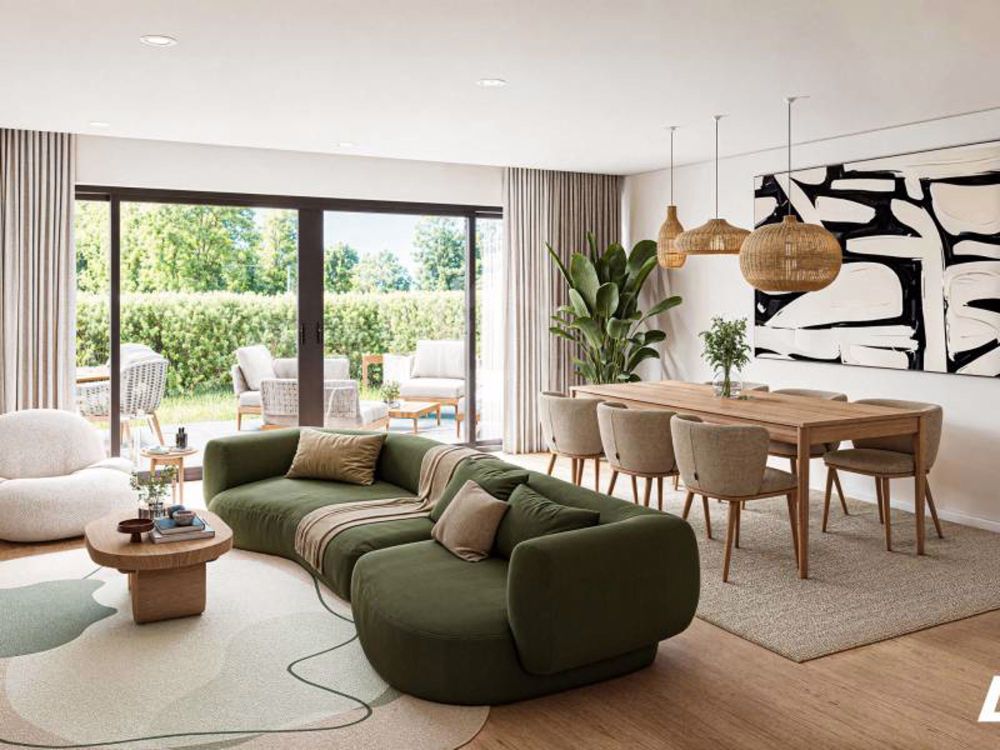 Angenehmes Triplex mit 6.5 Zimmern und Garten - Bild 2