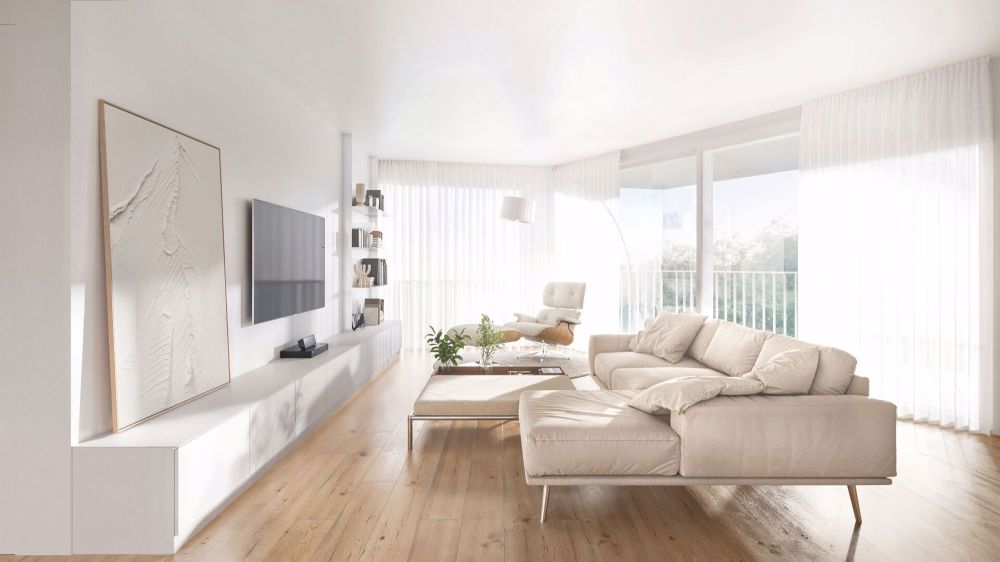 Nyon, Résidence Arboris - Appartement 3.5 pièces au rez-de-chaussée avec jardin - Bild 2