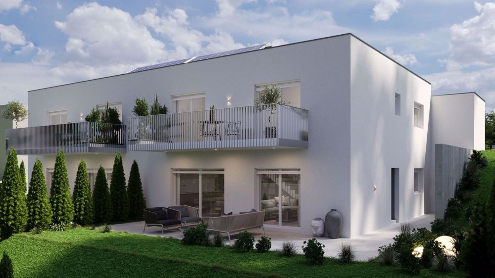 Deux villas jumelles de 5.5 pièces (141 m2) avec garage, balcon, terrasse et jardin privatif - Bild 1