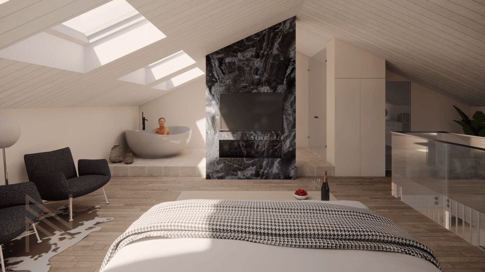 Exklusives Wohnen für junge Luxusliebhaber ? ALLES ANDERS ALS 08/15 - Dachgeschoss / Verschiedene Ausbau-Designs möglich