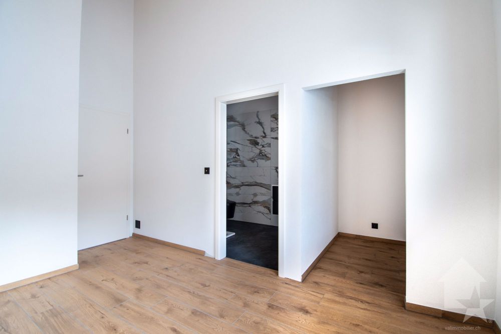 Choëx, 4,5 Zimmer neu in Villa mit 2 Wohnungen - Suite parentale