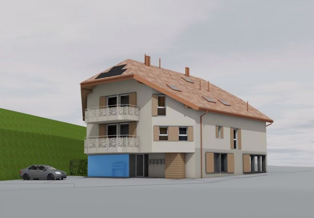 PROJET NEUF : Appartement de 3.5 pièces au rez-de-chaussée - Bild 2