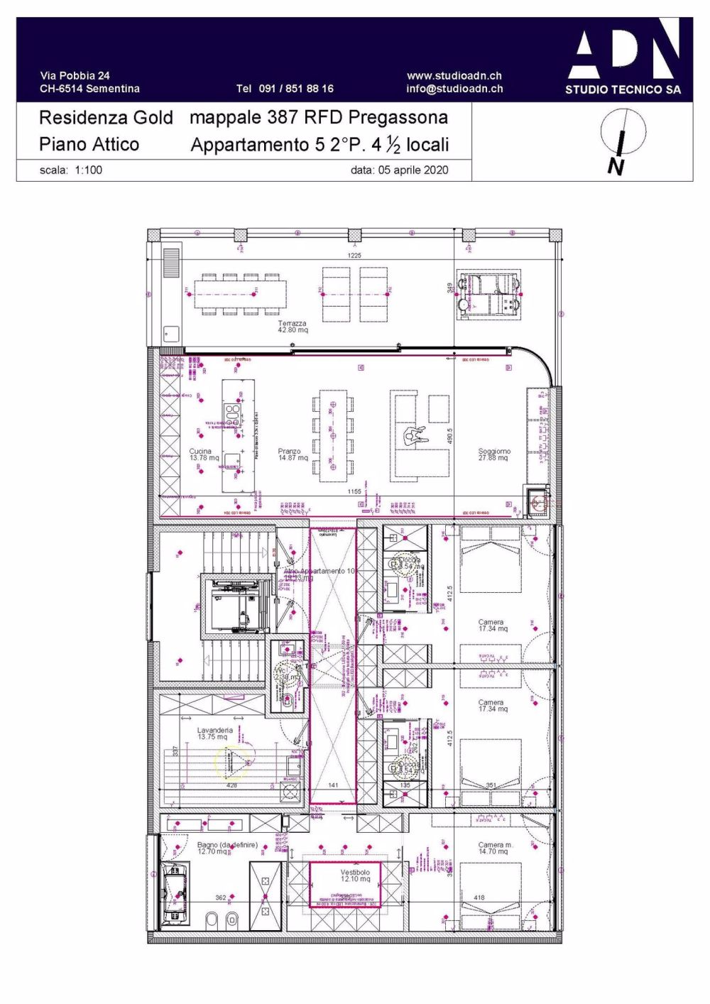 Pregassona verkauft letztes Attikapartment in Residenz Gold &amp; Silver - Bild 12