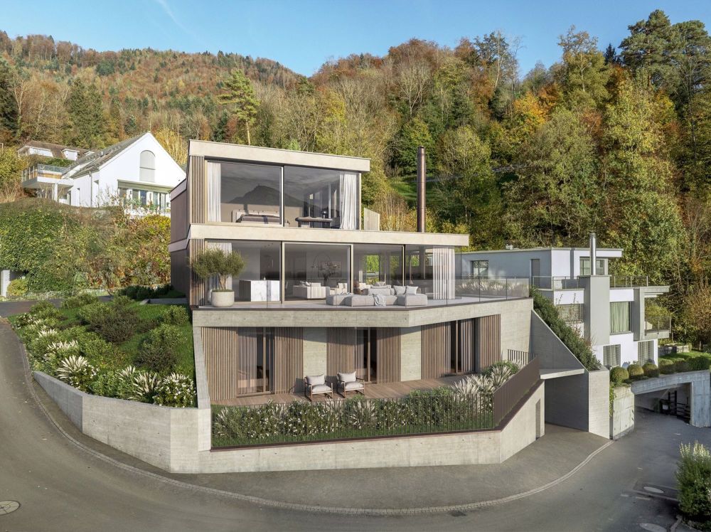 8.5 Zimmer Neubauvilla mit exklusiver Seesicht - Bild 5