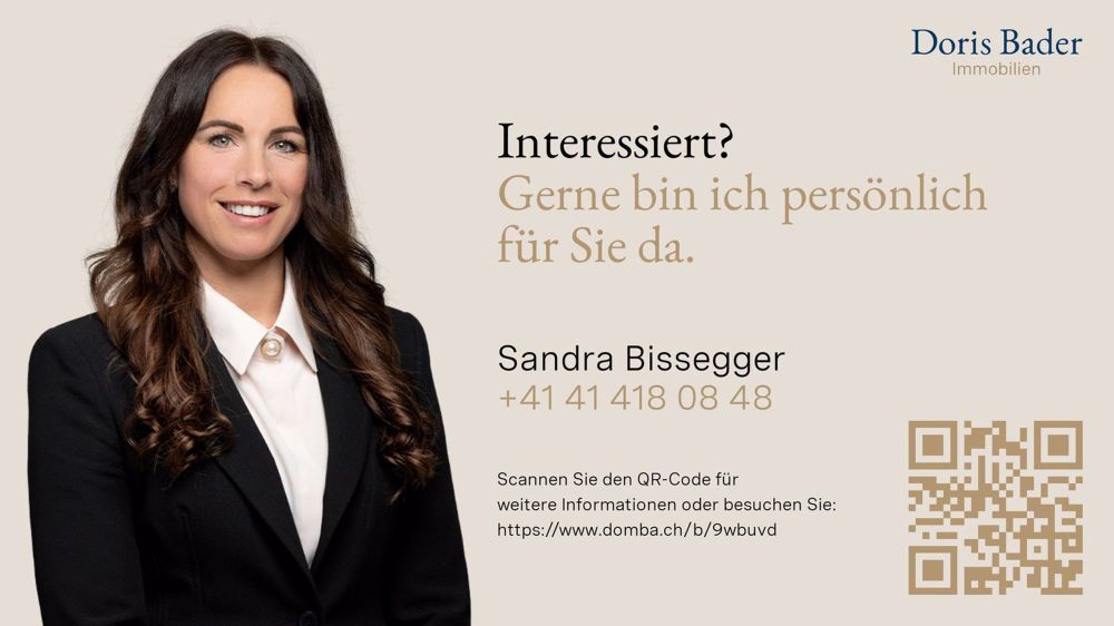 Stilvoll und ruhig Leben über dem Sempachersee - Interessiert?