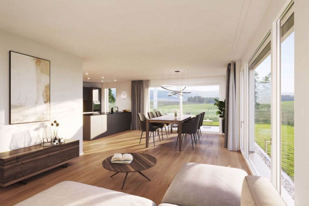 Moderne und grosszügige Einfamilienhäuser - 6-EFH_Frauenfeld_Innen_Wohnen_Final_01