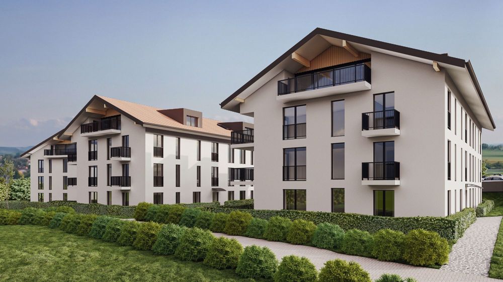 Luxuriöse 3.5-Zimmer-Mansarde mit großer Glasfront auf Balkon - Bild 1