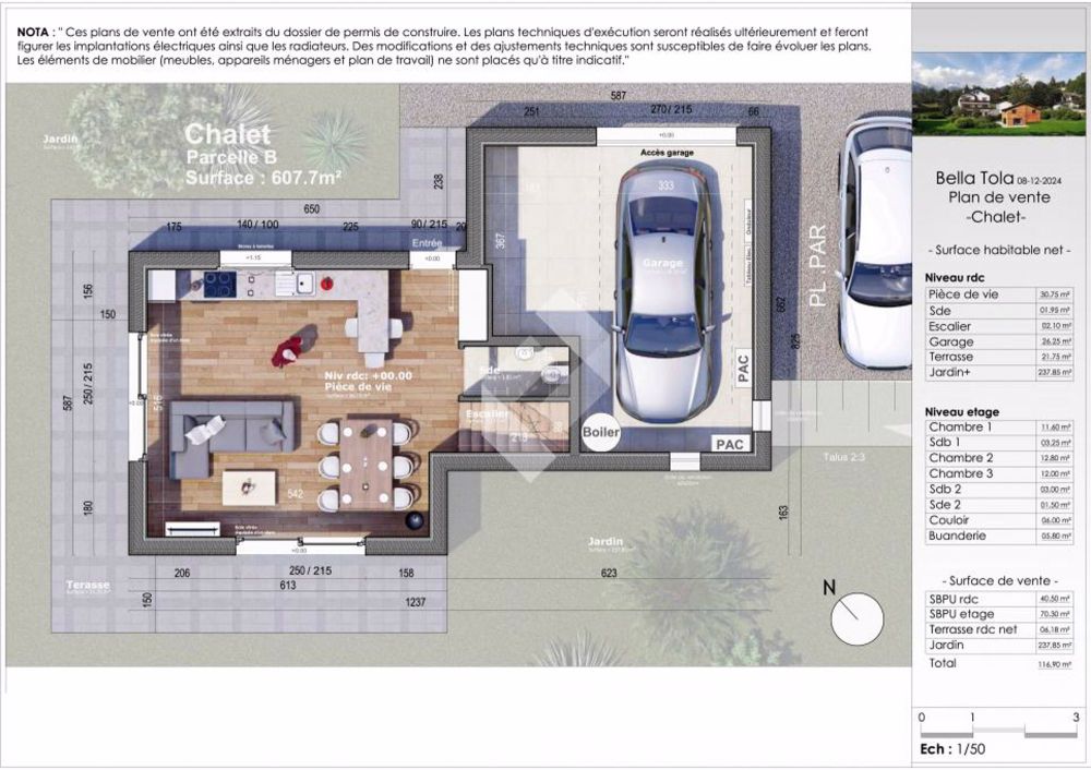 La Bella Tola - schönes Chalet auf einem abgelegenen Grundstück - Bild 4