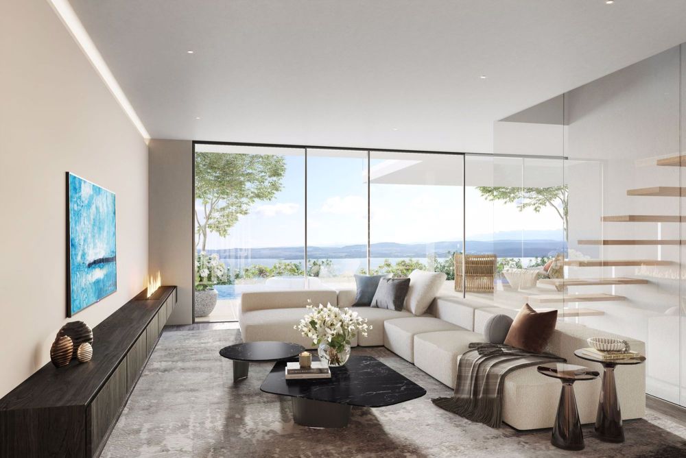 Exklusives Einzelvilla mit Panoramablick auf den See - Bild 3