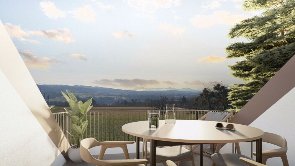 Cronay – Appartement mansardé de 4.5 pièces avec jardin - Bild 2