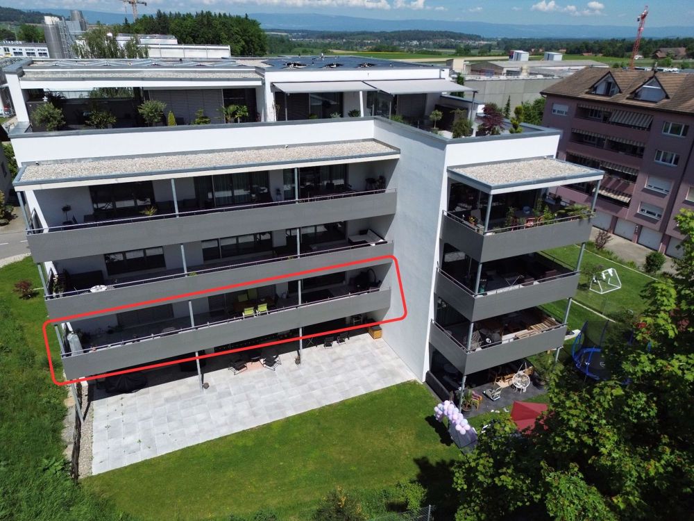 Moderne 4.5-Zimmer-Terrassenwohnung in Düdingen - Bild 1