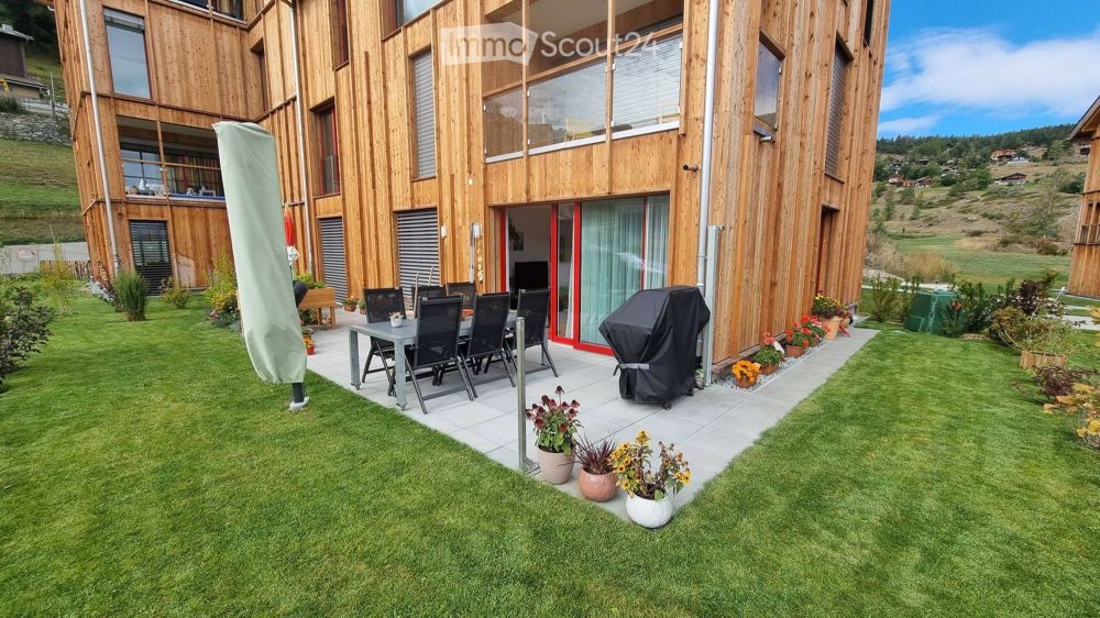 Moderne 3.5-Zimmer-Neubau-Wohnung mit Bergblick in Zeneggen - Bild 1