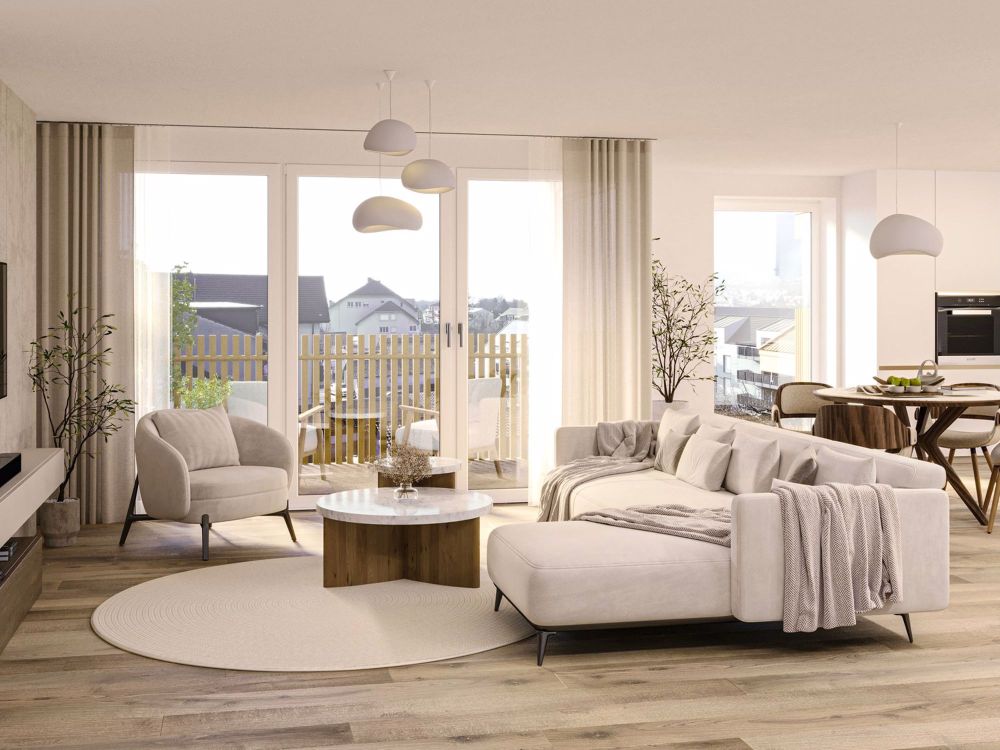 Nouveau projet - Lot de 5.5 pièces au dernier niveau (lot P) - Bild 5