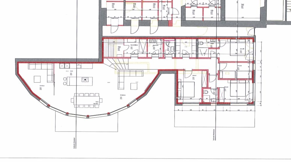 Residence du Glacier an zentraler ruhiger Lage. T5. Die Aussicht aus dieser Sousterrainwohnung ist eingeschränkt. - Bild 7