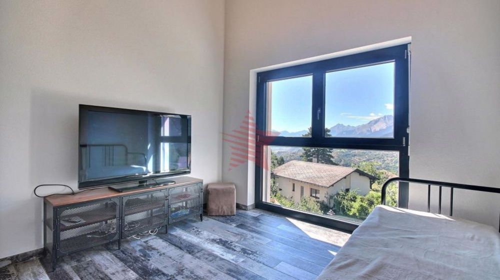 Villa von Ausnahme in Lens - Unvergleichlicher Blick auf den Louché-See und die Alpen - Bild 11