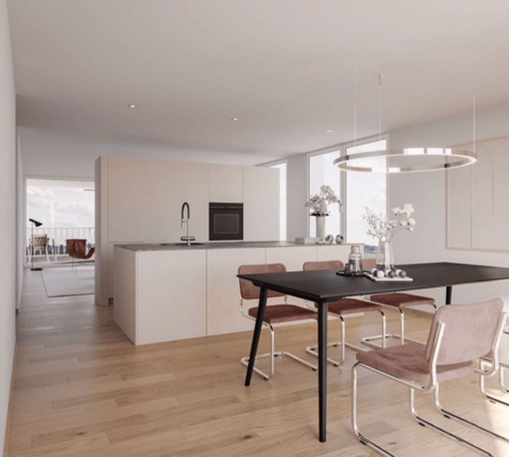 Exklusive 5.5-Zimmer-Doppelhaushälfte mit Weitblick in Berikon - Bild 3