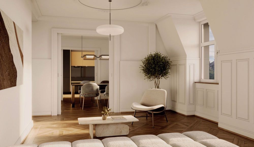 Exklusive Maisonette-Wohnung mit traumhaftem Blick über Zürich - Bild 3