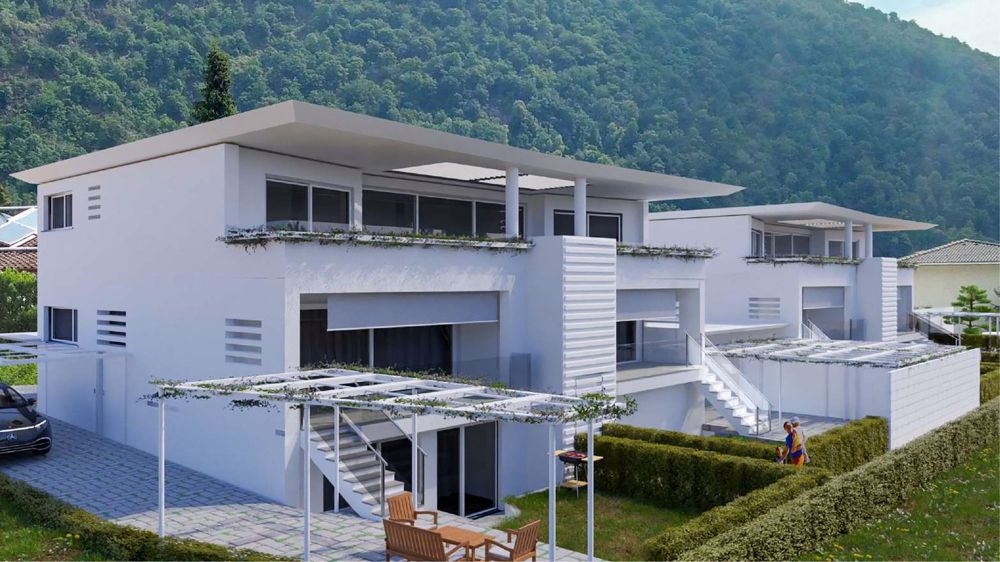 Appartamento Duplex con giardino e posteggi - Bild 6