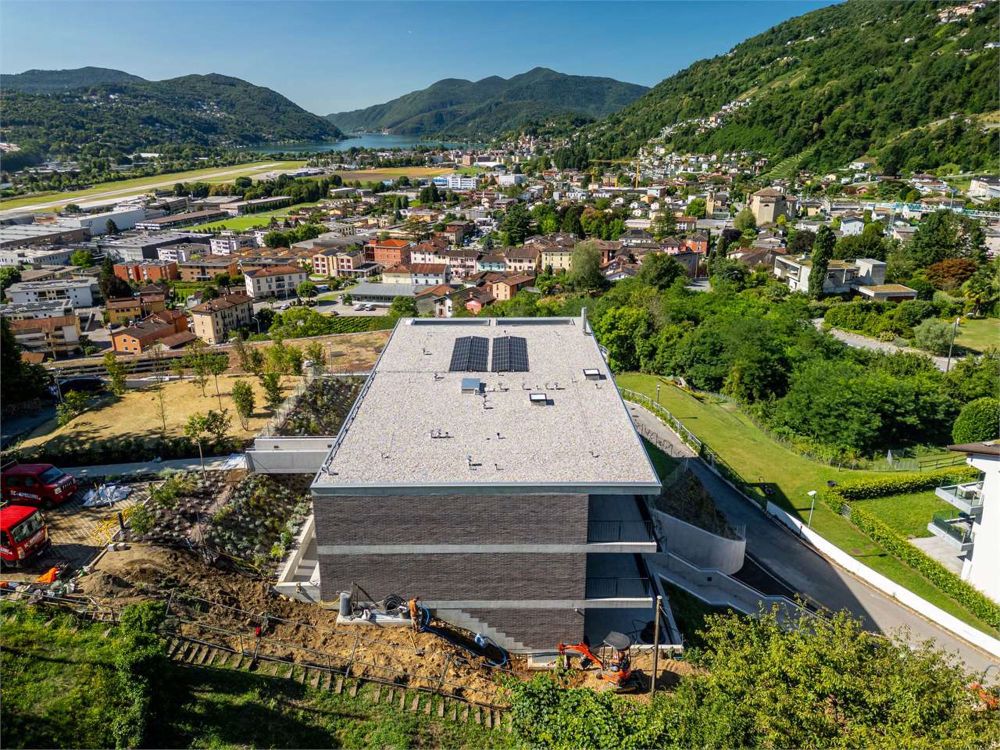 3,5 Lokale mit Seeblick in Bioggio - Residenza Mirabella - Bild 3