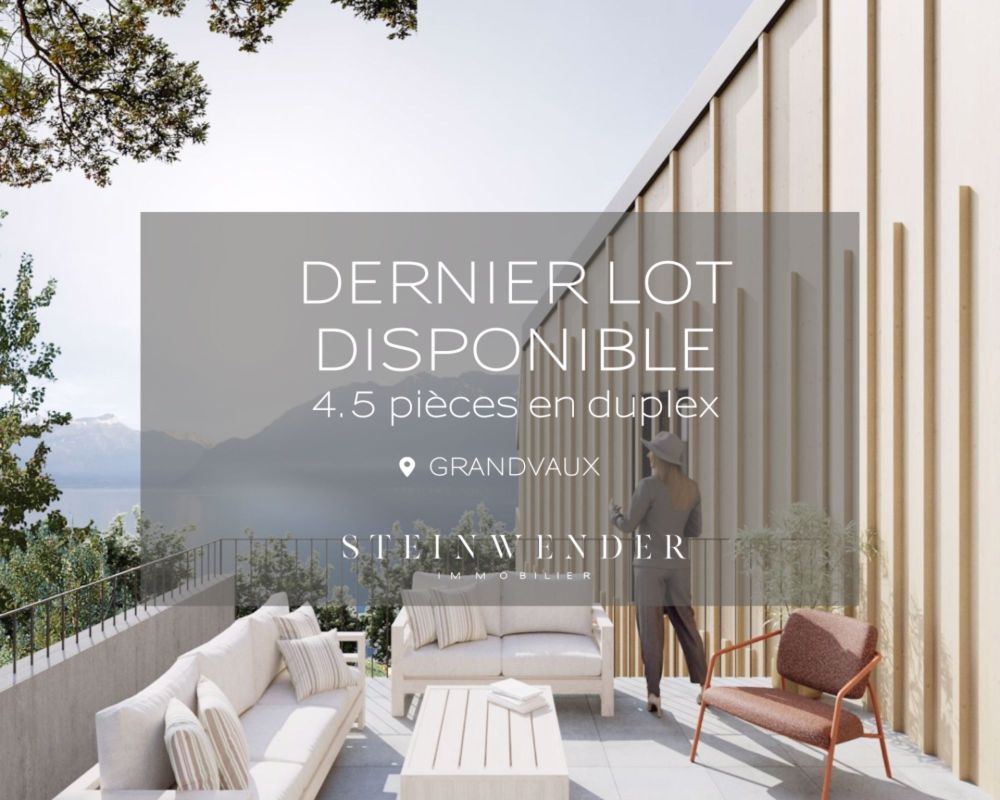Appartement neuf de 4.5 pièces en duplex & vue lac - Bild 1