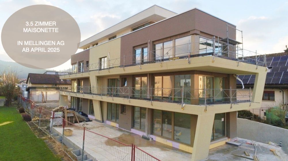 Ab Juni bezugsbereite Neubauwohnung im Herzen von Mellingen - Bild 6
