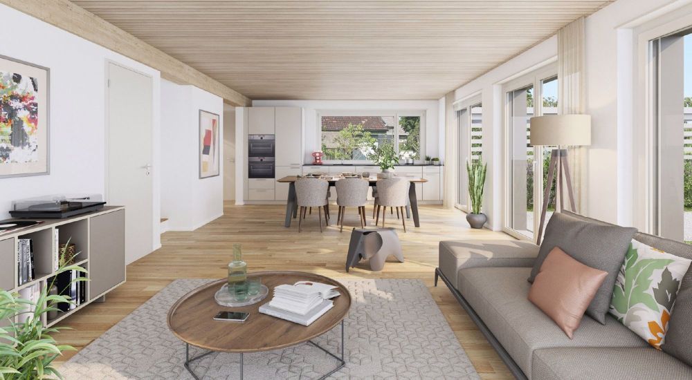 Wohnüberbauung HALESIA – modernes Wohnen in Doppeleinfamilienhäusern - Bild 2