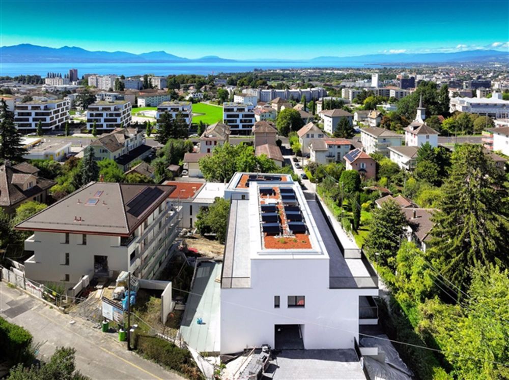 Wunderschöne 4-Zimmer-Penthouse-Wohnung mit Panoramablick in Prilly - Bild 1