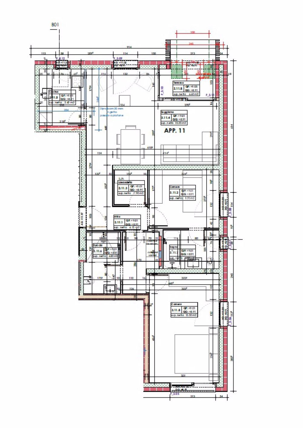 3.5 locali a Lugano Centro - Nuova recentissima edificazione - Bild 7