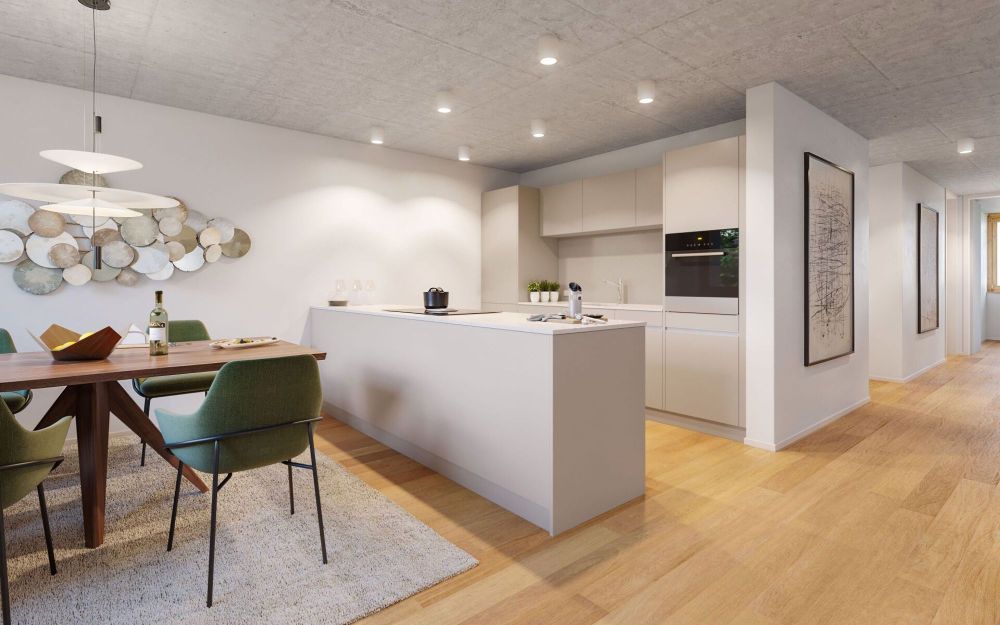 Erstvermietung im flo&fleur: Ihre 3.5-Zimmer Neubauwohnung mitten im Liebefeld - Bild 1