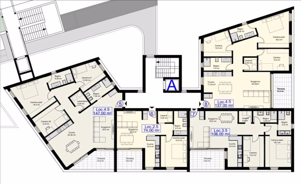 Elegantes Appartement hocher Stand mit Terrasse - Bild 11