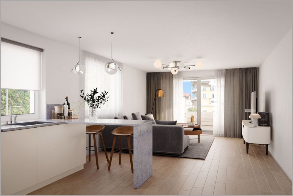 Exklusive Eigentumswohnungen am Goldbrunnenweg! - Visualisierung 1. OG Goldbrunnenweg.ch