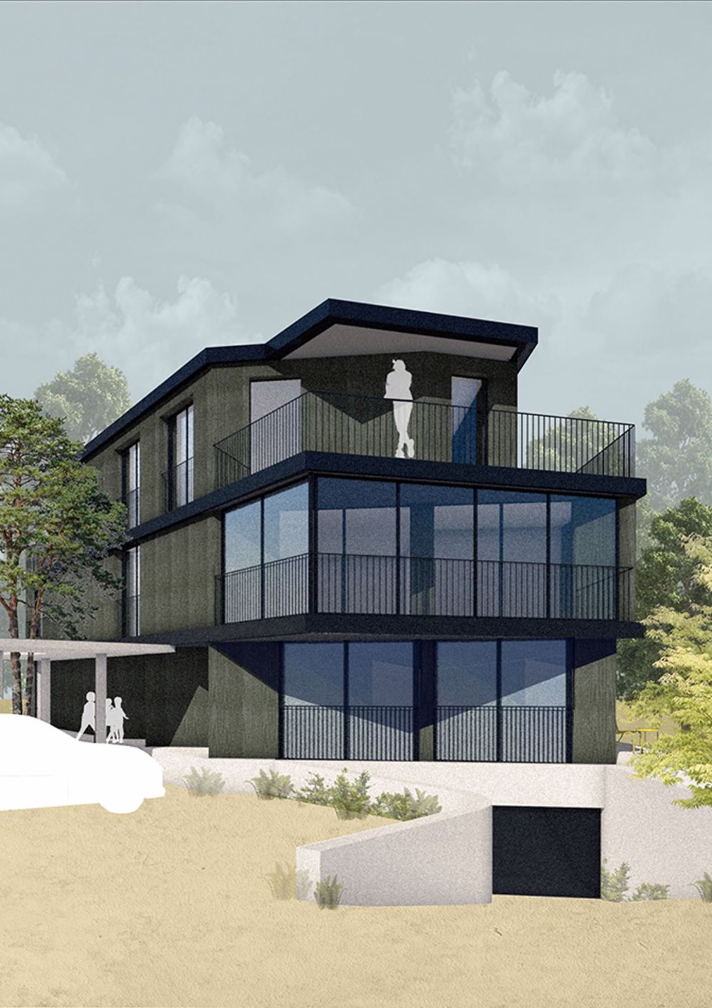 Helle und grösszügige 3.5-Zimmer-Geschosswohnung mit Hobbyraum und Aussicht - W4 - Bild 6