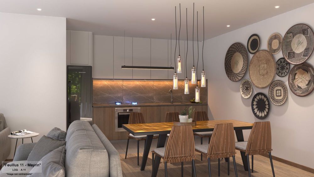 MEYRIN : Projet neuf idéalement situé « résidence Clos Alisier Blanc » de 4 logements - Bild 3
