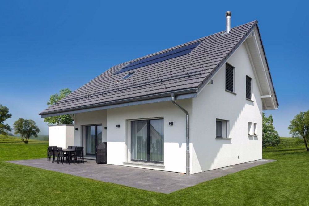 Werden Sie Eigentümer Ihrer individuellen Villa in Lavey auf einem 800 m2 großen Grundstück, bereits ab CHF 645.- pro Monat - NON-CONTRACTUEL