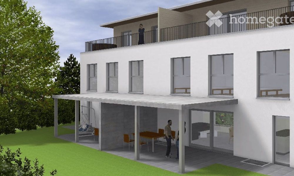 Modernes Doppeleinfamilienhaus mit Traumaussicht in Aegerten - Bild 1