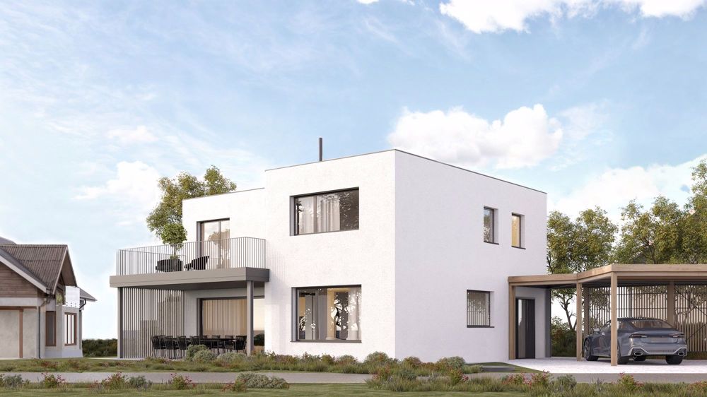 BAUSTART ERFOLGT / Modernes Einfamilienhaus in Wallbach - Bild 1