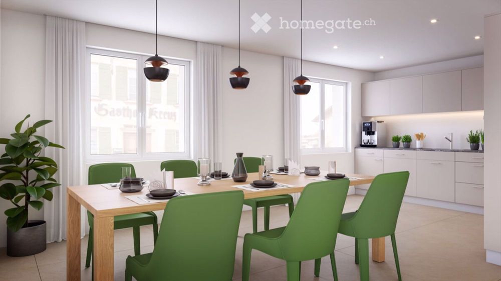 Endlich Zuhause! Traumhafte Neubauwohnungen warten - Essbereich