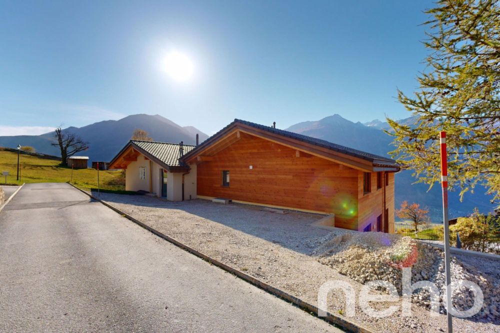Neues Apartment mit Panoramablick, 5 Minuten von Leuk - Bild 1