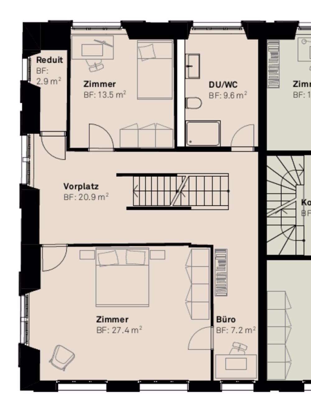 BAUSTART IST ERFOLGT «Dorf Ottikon»: Freiraum und Wohnauswahl in einzigartigem Ensemble - Bild 7