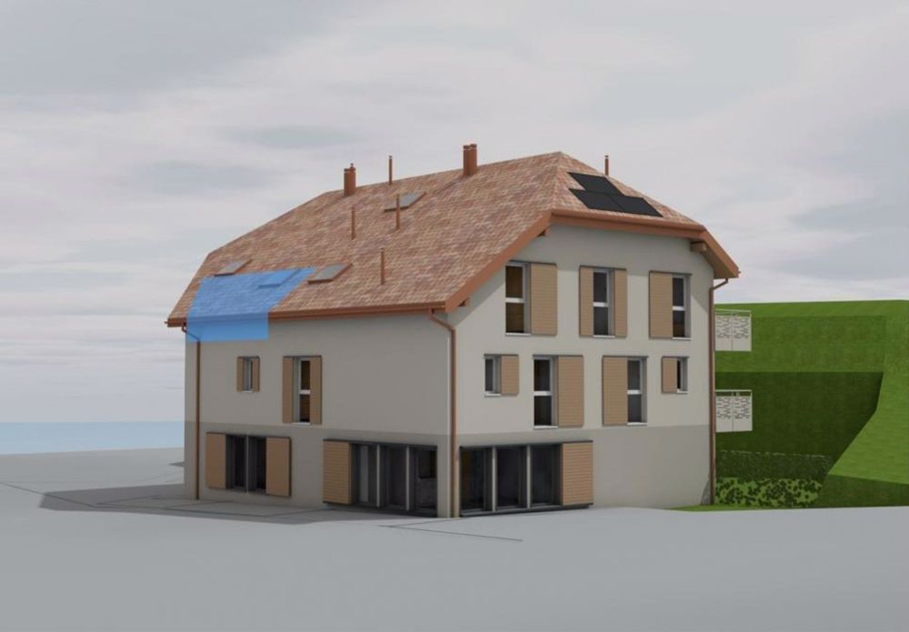 PROJET NEUF : Appartement de 3.5 pièces aux combles - Bild 3