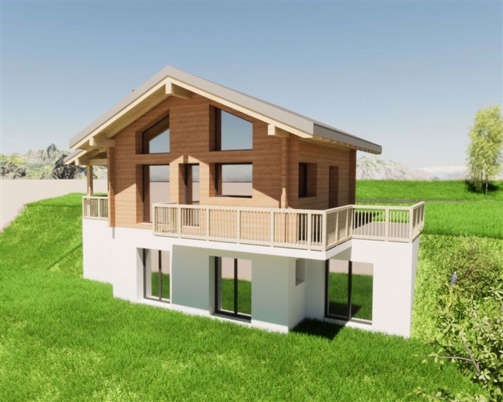 Chalet im Bau in Evolène - Bild 4