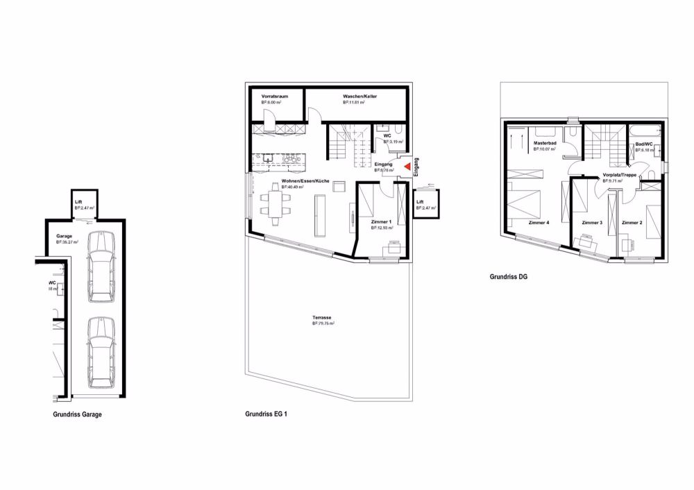 Neubau-5.5 Zi. Einfamilienhaus – mit Lift - Bild 7