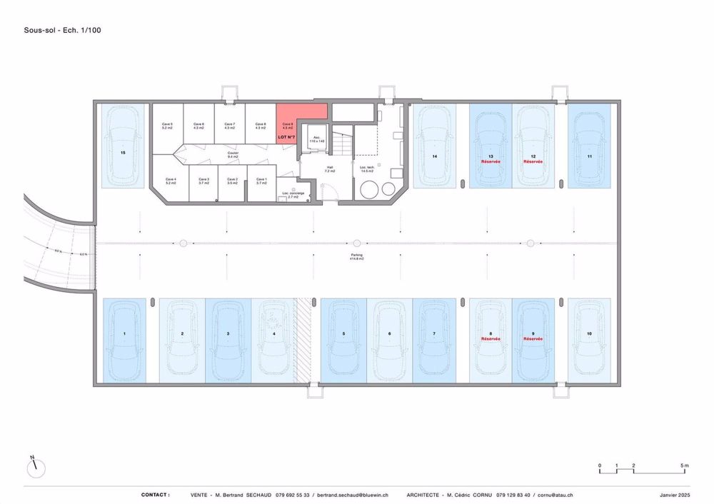 Prachtvolle Dachwohnung mit Mezzanine und großem Balkon - Einheit 7 - Bild 8