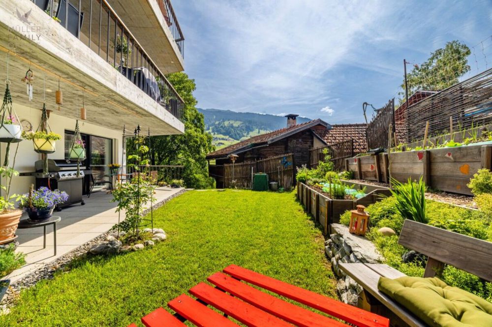 Stilvolle 3 1/2 Zimmer-Gartenwohnung (Erstwohnung) mit Einfamilienhaus-Charakter - Bild 8