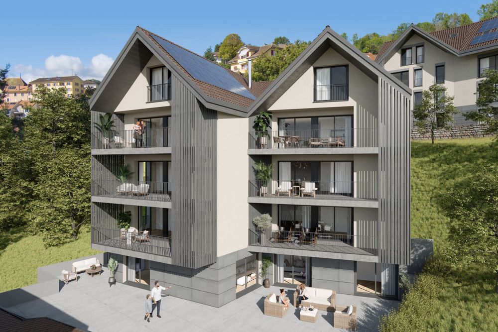 Feuille de Vigne - Vue du projet - Bât. B
