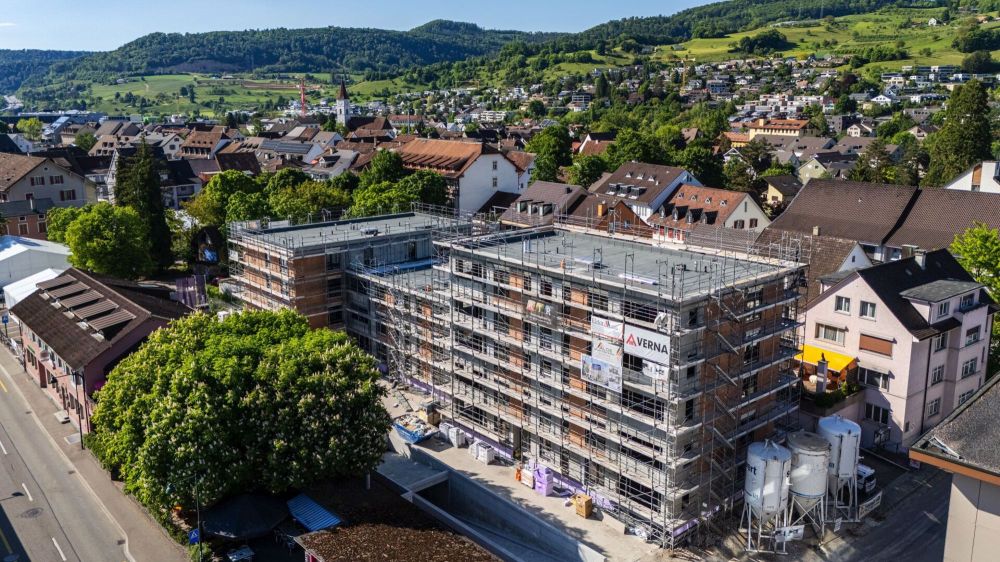 Neubau - Attraktive und moderne 3 1/2-Zimmer-Wohnung mit Loggia im Zentrum von Sissach - Bild 1