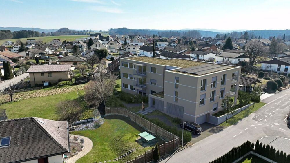 Toplage, ausgezeichnetes Raumprogramm, grosse Terrasse - Aussenansicht