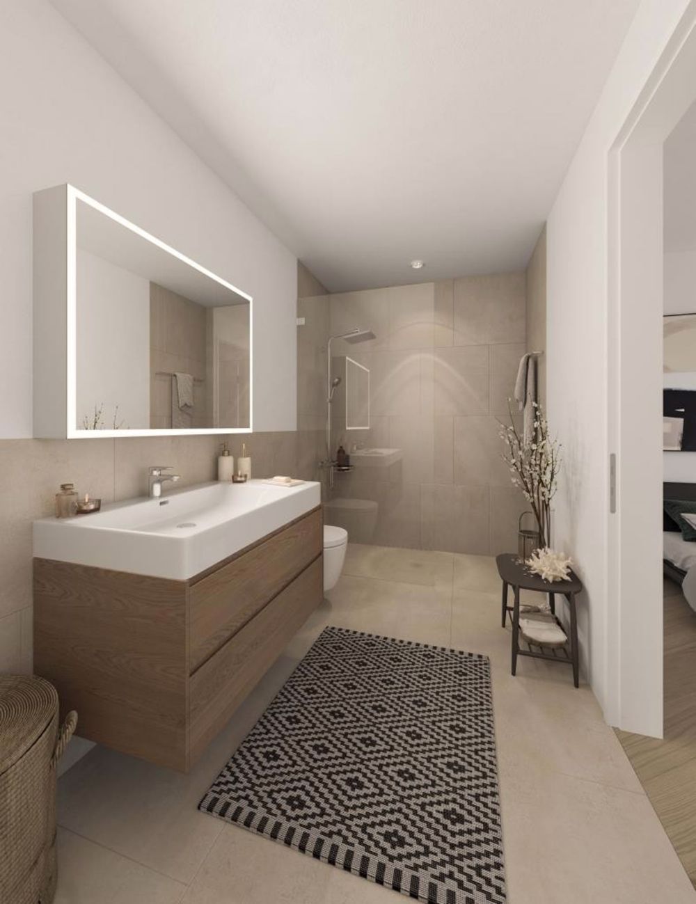 ATTIKA-TRAUM MIT GROSSER UMLAUFENDER DACHTERRASSE - Modernster Innenausbau