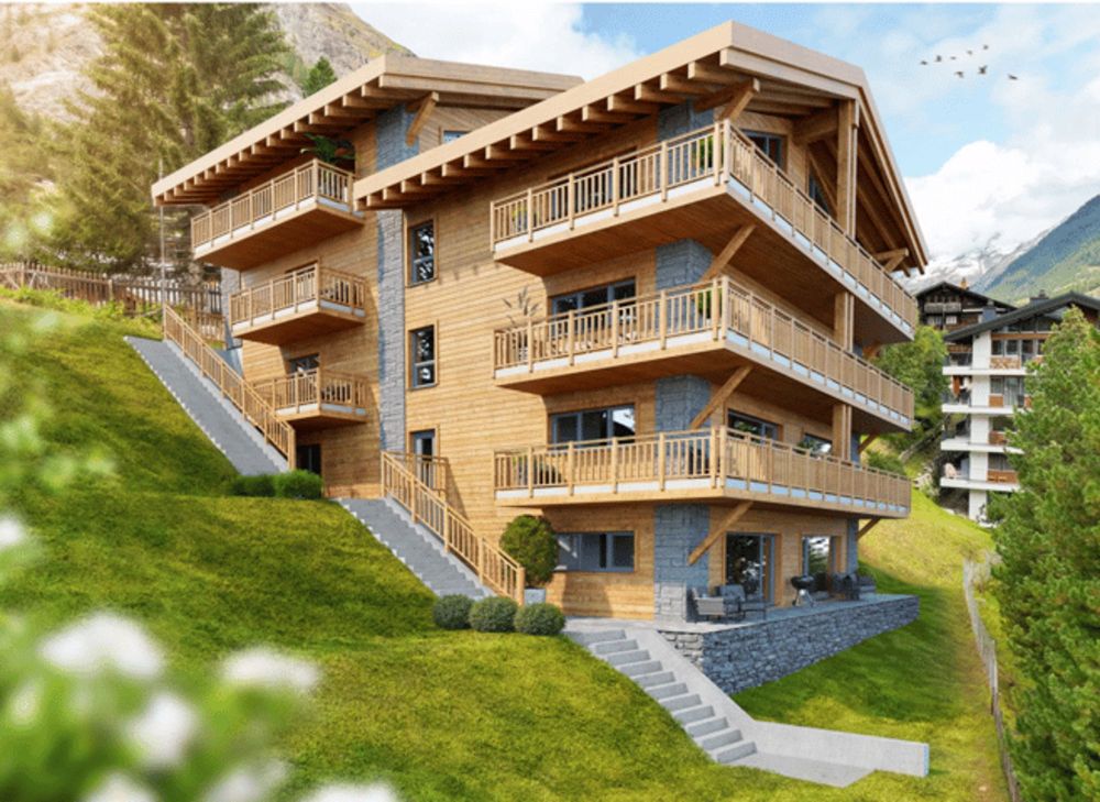Erstklassiges Neubauprojekt in Zermatt Hotel oder 4 Duplexwohnungen - Erstwohnsi - Bild 8